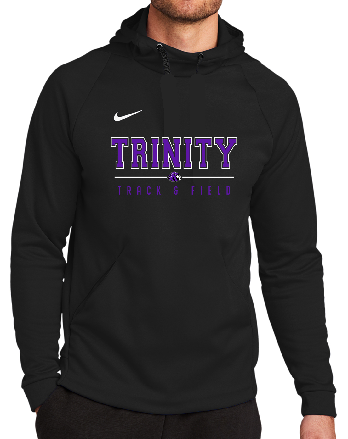 Nike track top and field hoodie